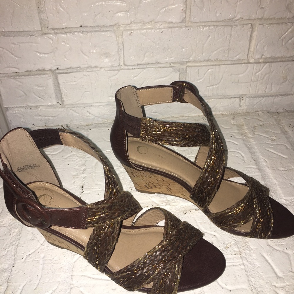 Cato wedges. Mint condition!